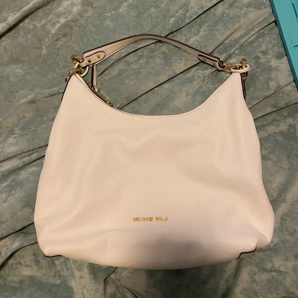 Michael Kors White Handbag